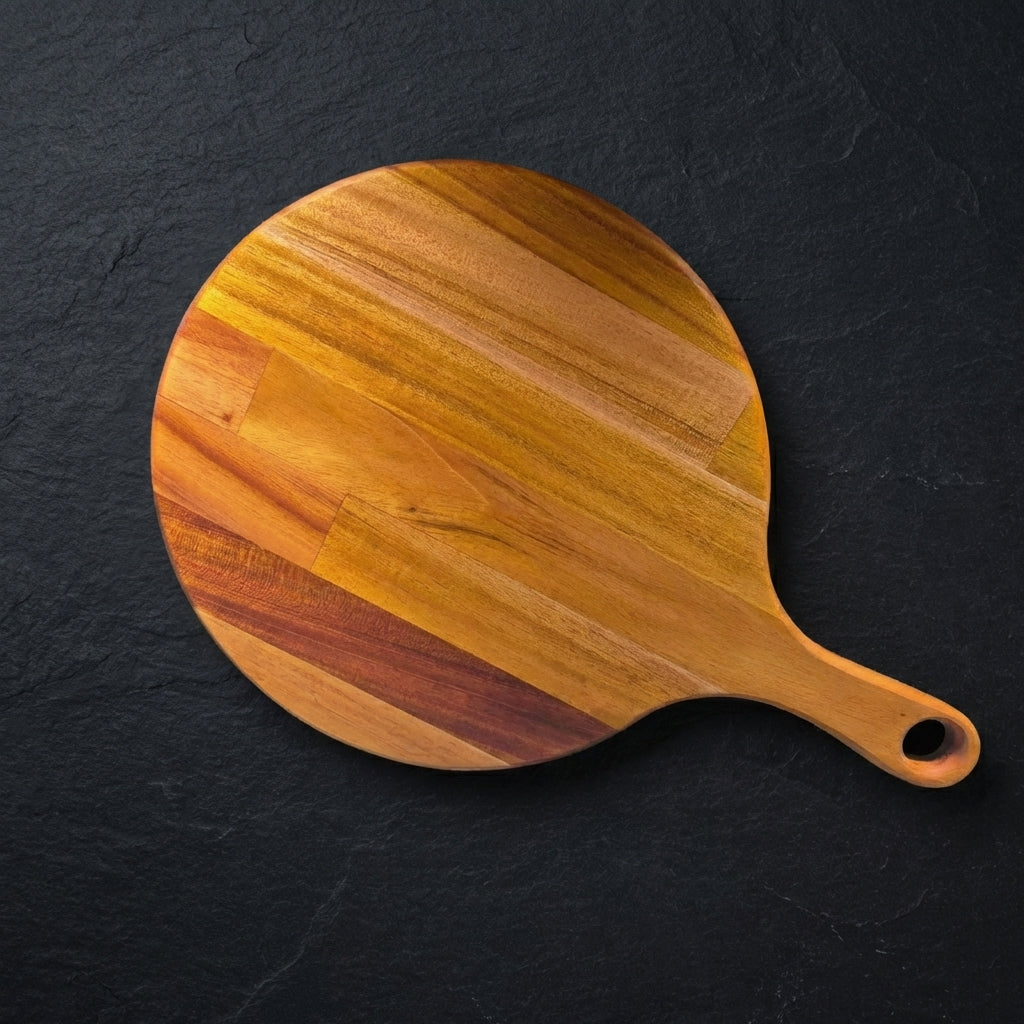 Serverinsbricka i mahogny