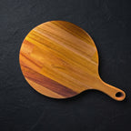 Serverinsbricka i mahogny